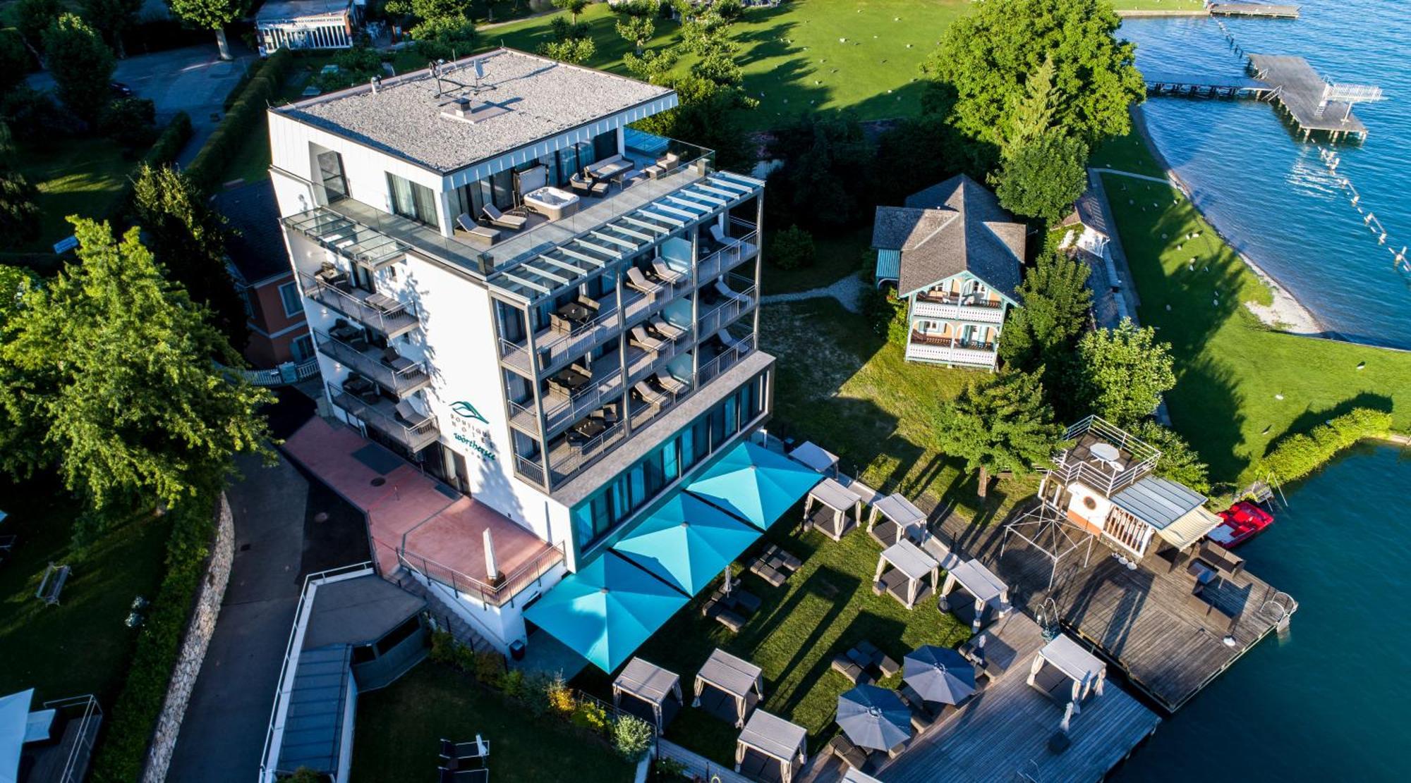 Boutique Apartments Velden フェルデン・アム・ヴェルターゼー エクステリア 写真